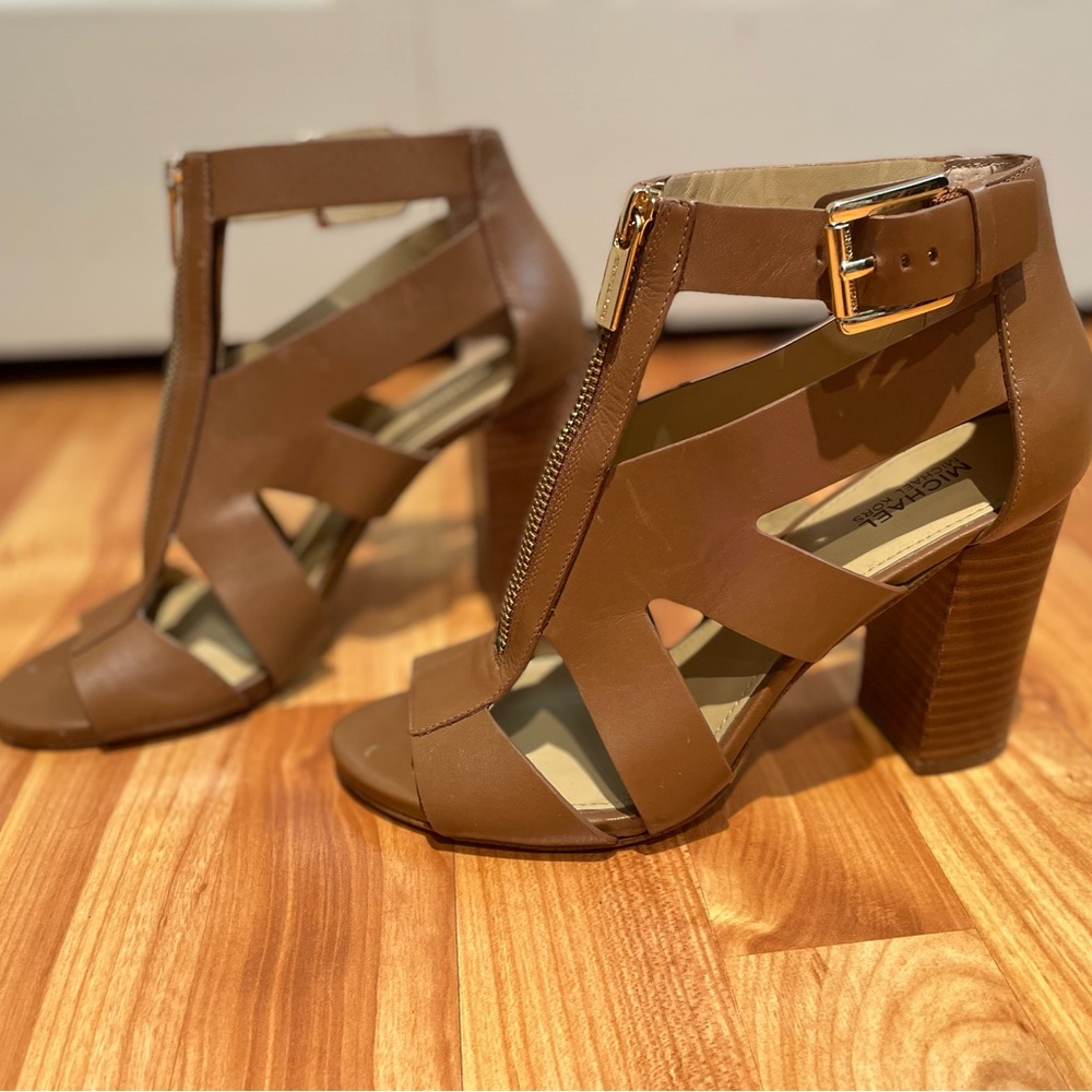 Michael Kors High Heel Sandals Size 7.5